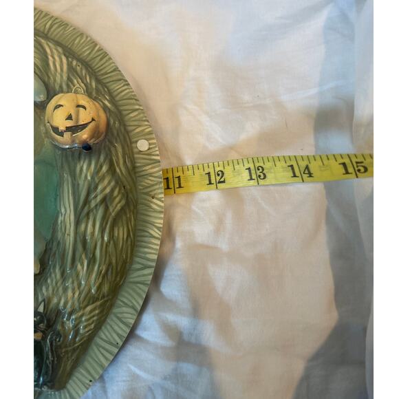 Vintage Halloween Witch and Ghost Lighted and Spooky Noises Wall Door *read* - Picture 8 of 16